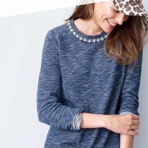 JCrew Embellished Sweater